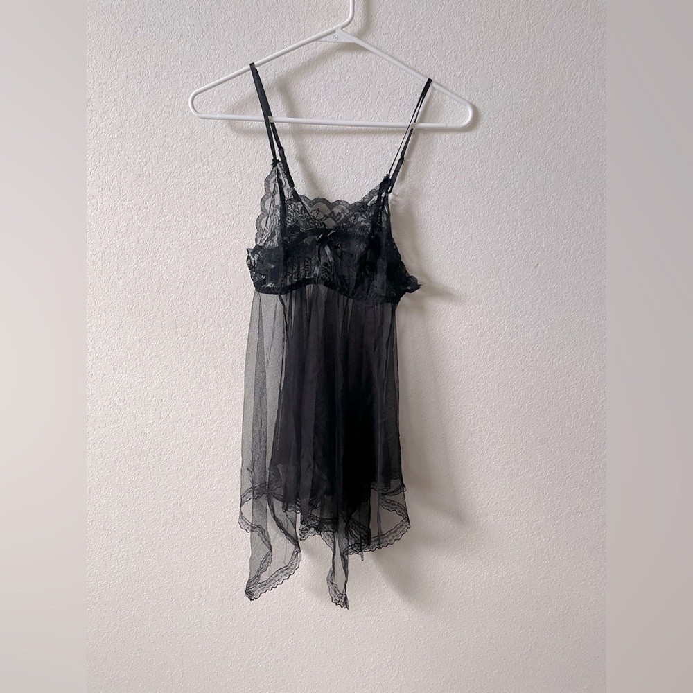 Sexy sheer lace nightie